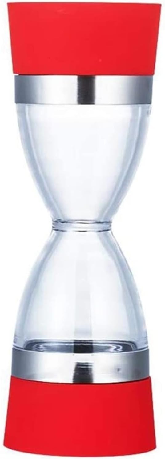 Sturdy Black Pepper Mill with Dual Salt Pepper Functionality