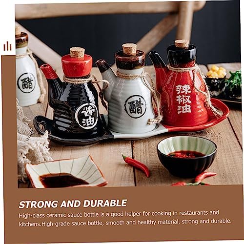 IMIKEYA Japanese Ceramic Soy Sauce Dispenser