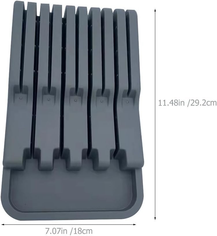 PACKOVE Sharp Durable Kitchen Knife Block