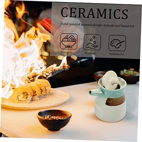 VOSAREA Fine-Crafted Ceramic Seasoning Jar