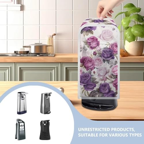 CREAMIC Purple Butterfly Can Opener Cover