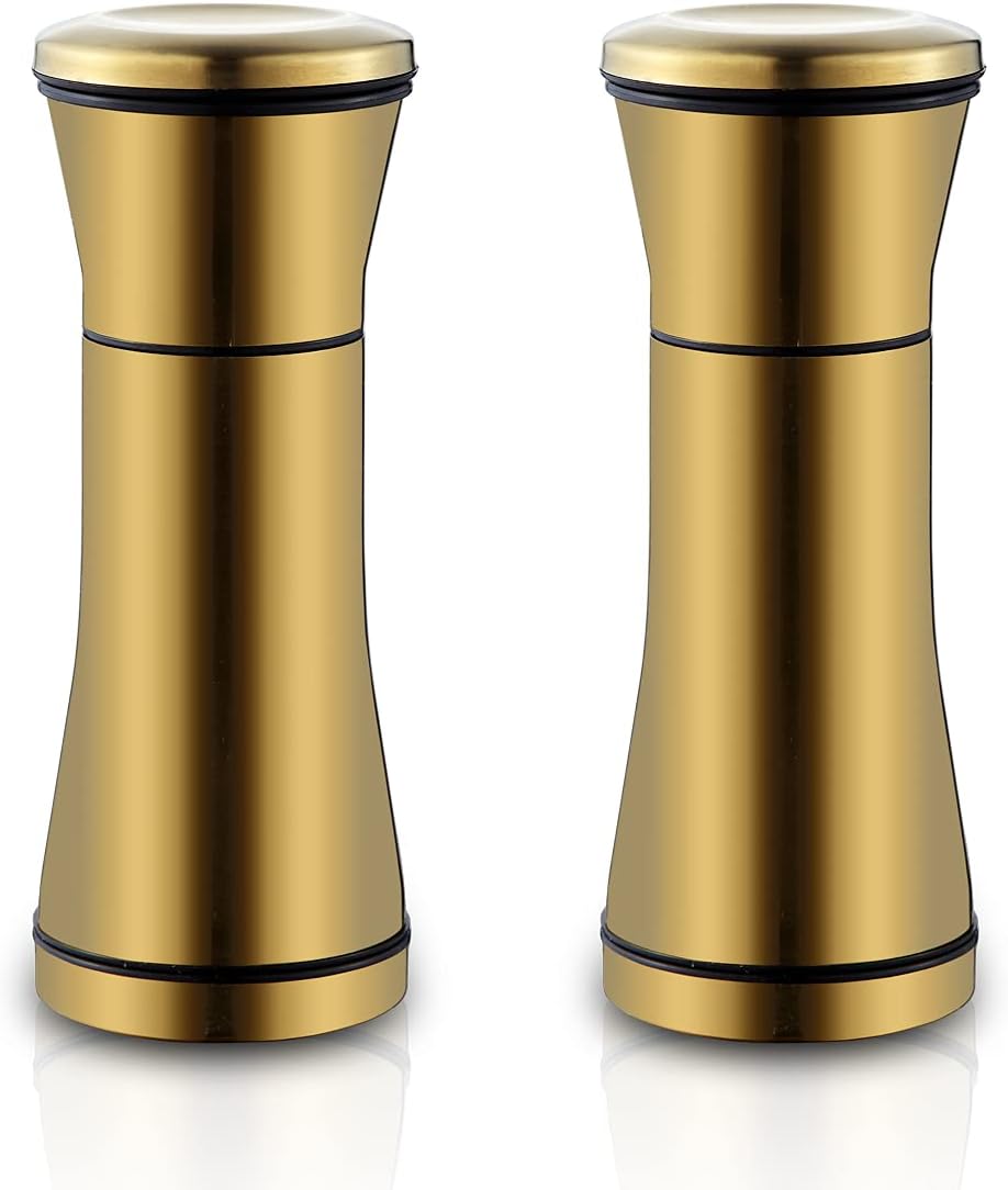 Kyraton Gold Salt Pepper Shakers Set