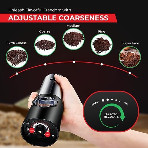 Effortless Electric Salt and Pepper Mill Set