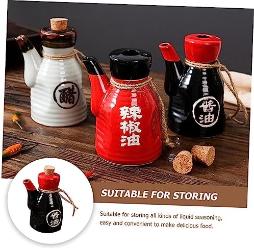 200ml Japanese-Style Ceramic Condiment Dispenser