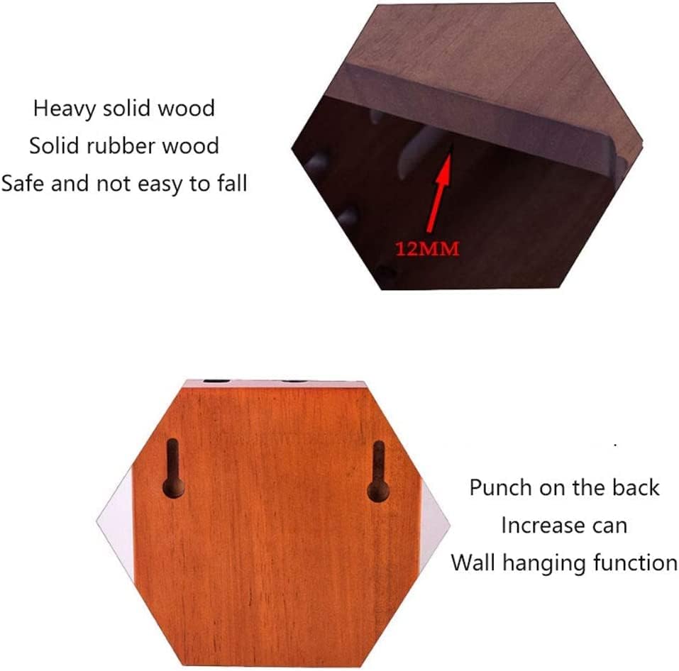 9-Slot Wooden Kitchen Knife Holder Universal for Storage and Convenience