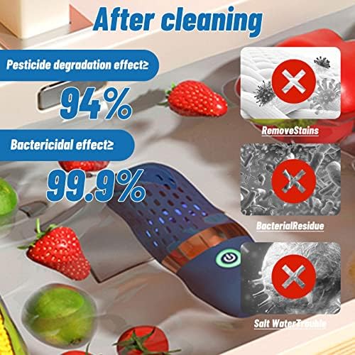 3000mAh Veggie Cleaner with OH-ion Purification Technology