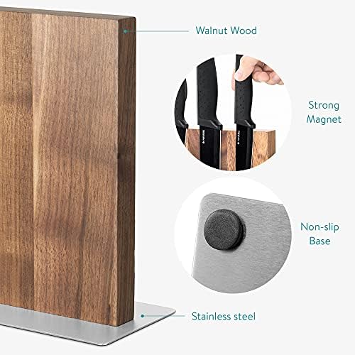Navaris Kitchen Knife Magnet Holder