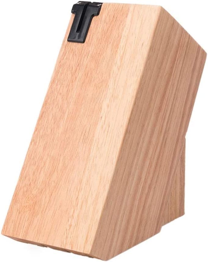 Durable Sturdy Wooden Knife Holder Universal Kitchen Block