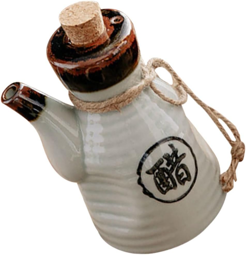 IMIKEYA Japanese Ceramic Soy Sauce Dispenser