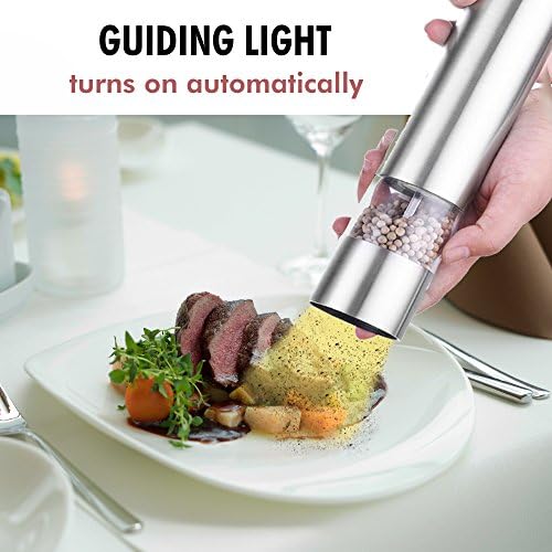 Strong Salt and Pepper Compact Design Stainless Steel