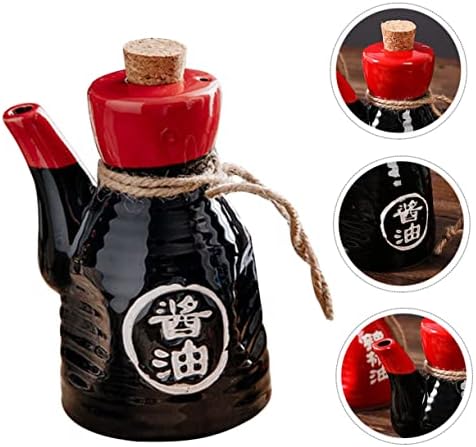 Japanese Design 200ml Ceramic Condiment Bottle