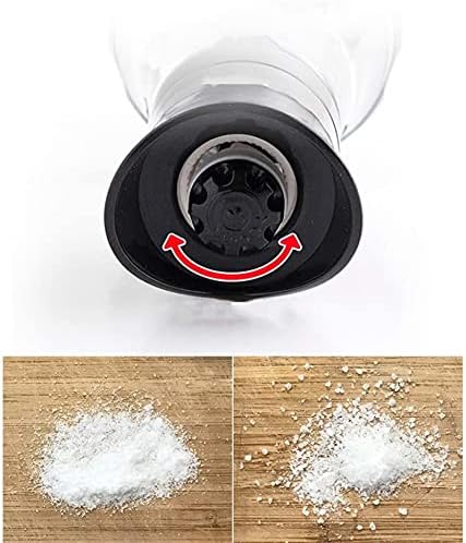 Salt and Pepper Mill Set Adjusted Coarseness Manual Salt and Pepper Grinder Set