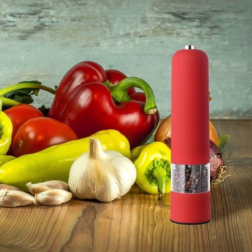 Electric Salt Pepper Grinder Adjustable Coarseness