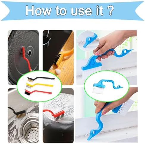 12-Piece Multi-Function Crevice Brush Kit