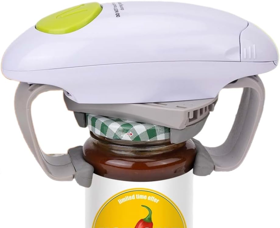 Electric Jar Opener For Seniors With arthritis Hands-Free Jar Opener