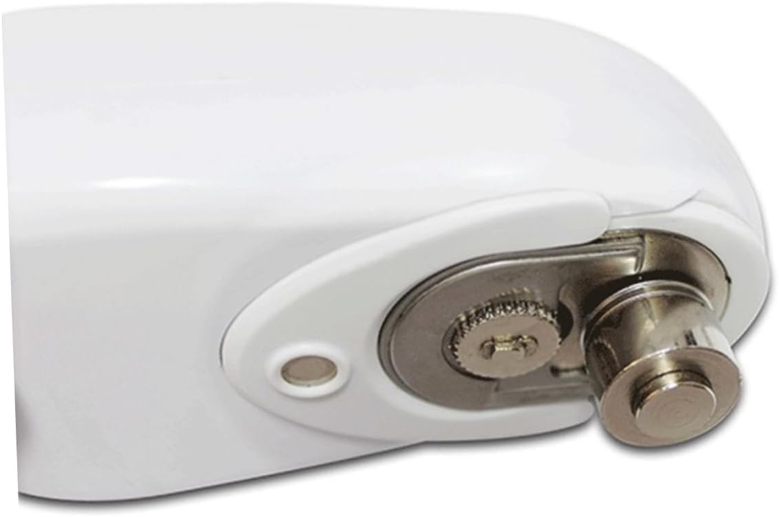 Mini Electric Can Opener with 2PCS White Red