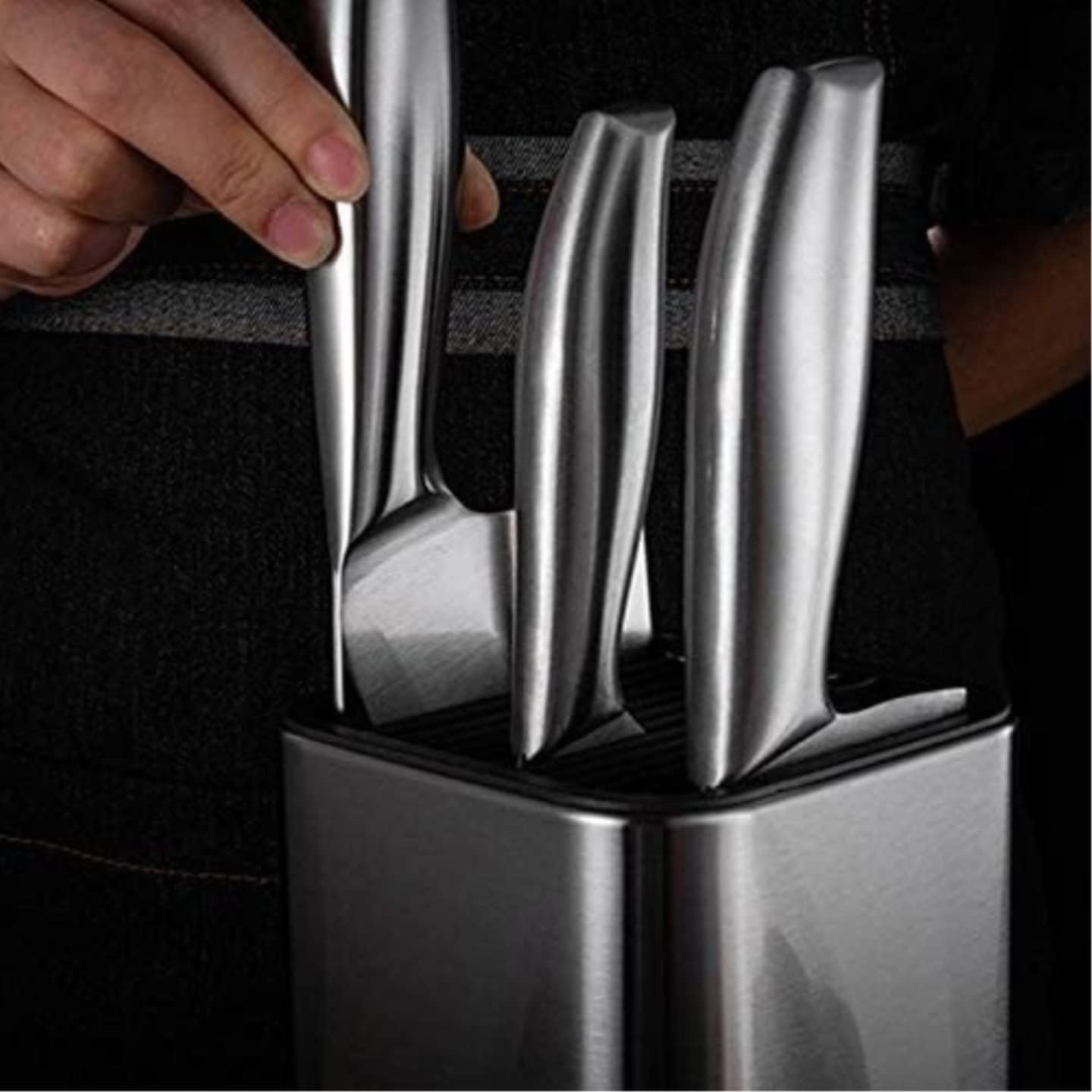 Premium Stainless Steel Knife Holder for Identified Knives