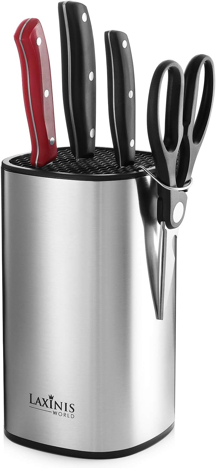 Stainless Steel Knife Block