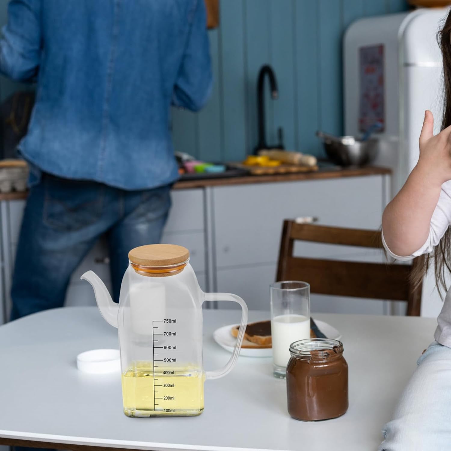 Portabyrinns Glass Oil Dispenser
