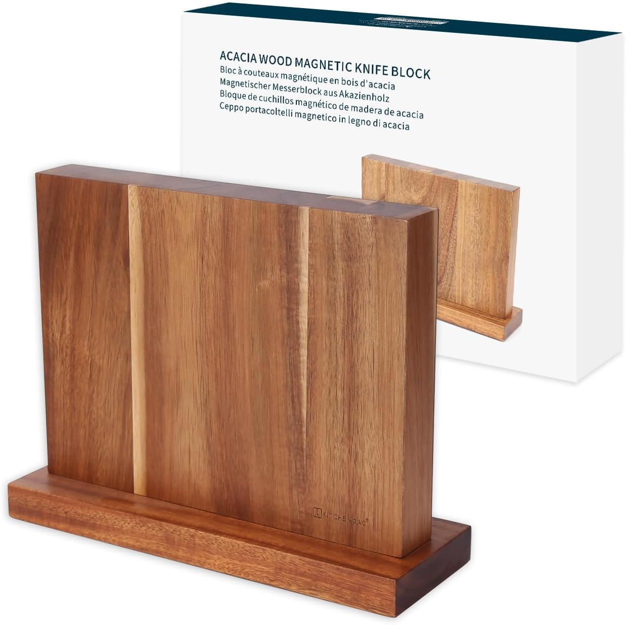 Luxury Acaciawood Knife Block Holder