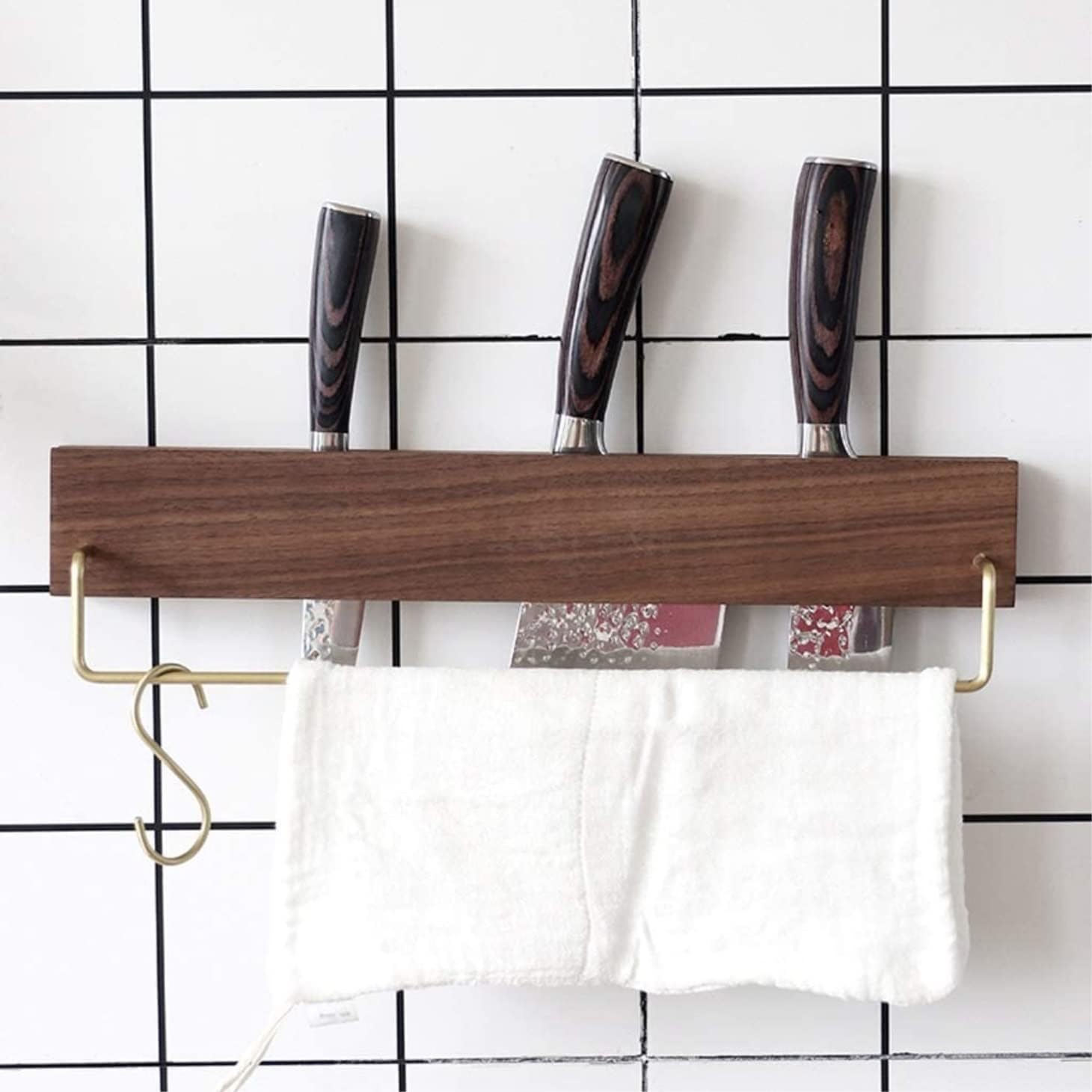ZAEGO Kitchen Knife Holder Durable and Stylish for Walls