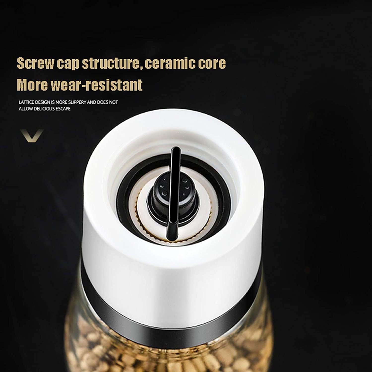 Refillable Pepper Mill Set