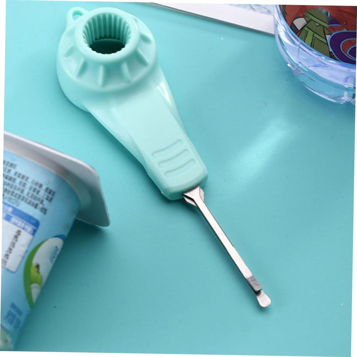 Stainless Steel Yogurt Roller Magnetic Bracket Bottle Opener for Home Kitchen