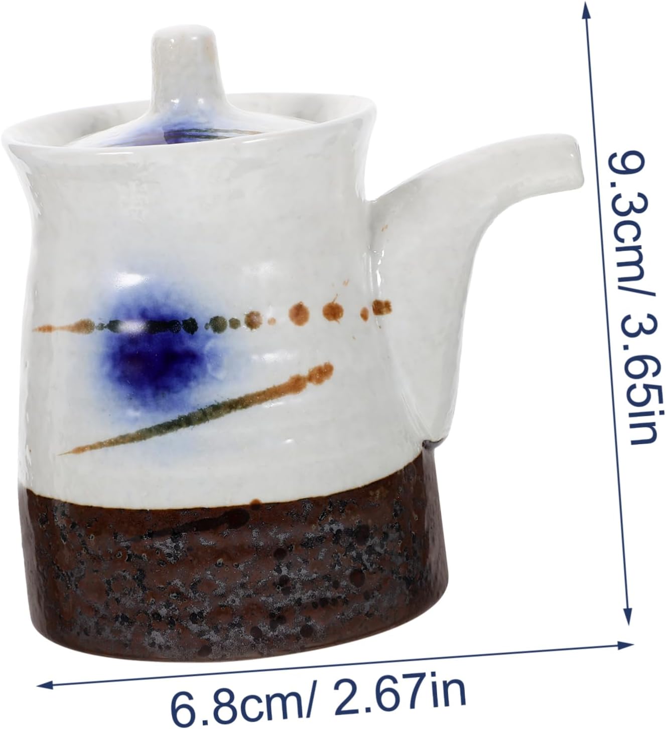 FE Aloha Japanese Style Ceramic Soy Sauce Dispenser