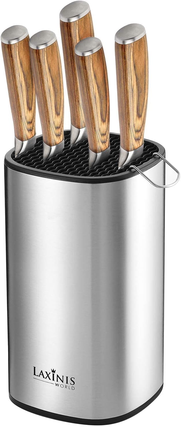 Stainless Steel Knife Block