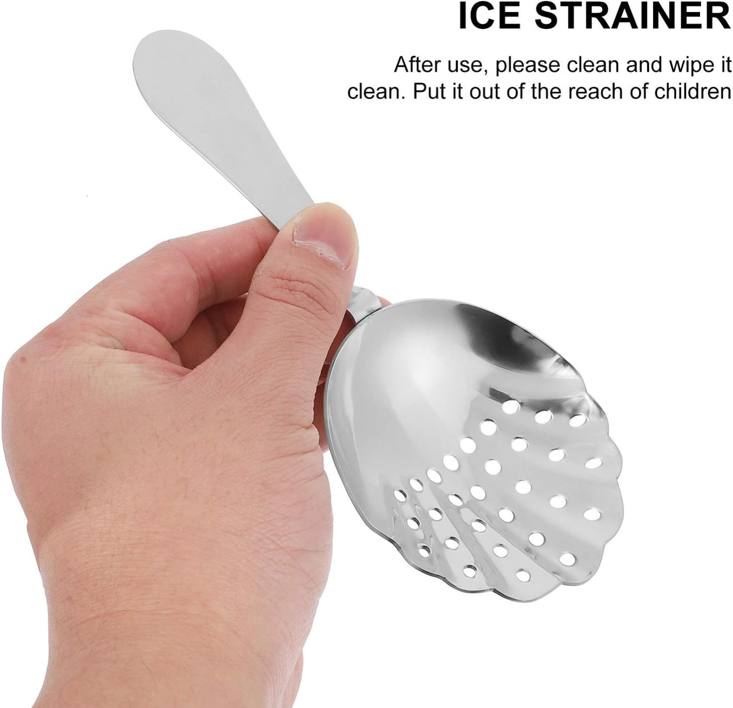 Hemoton Strainer Spoon Your Bartender Tool for Cleaner Cocktails