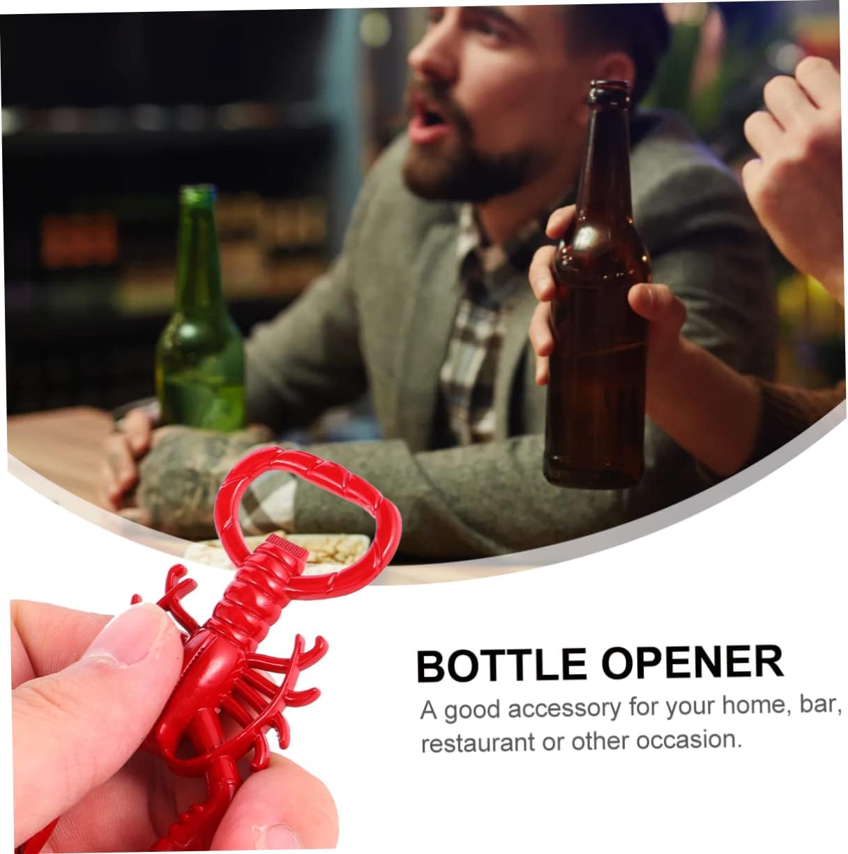 2-Piece Portable Bottle Opener