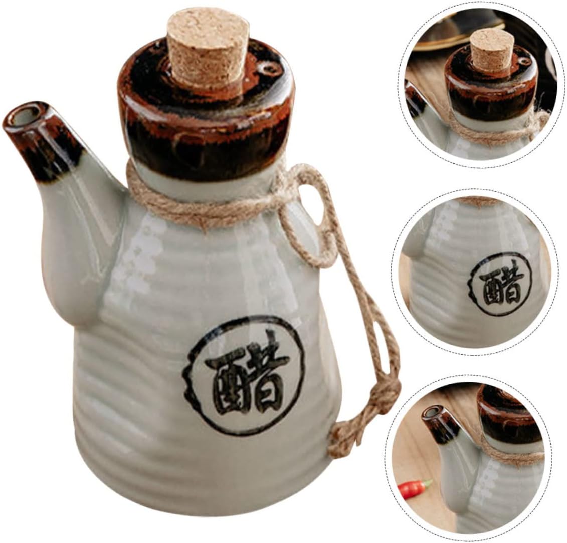 IMIKEYA Japanese Ceramic Soy Sauce Dispenser