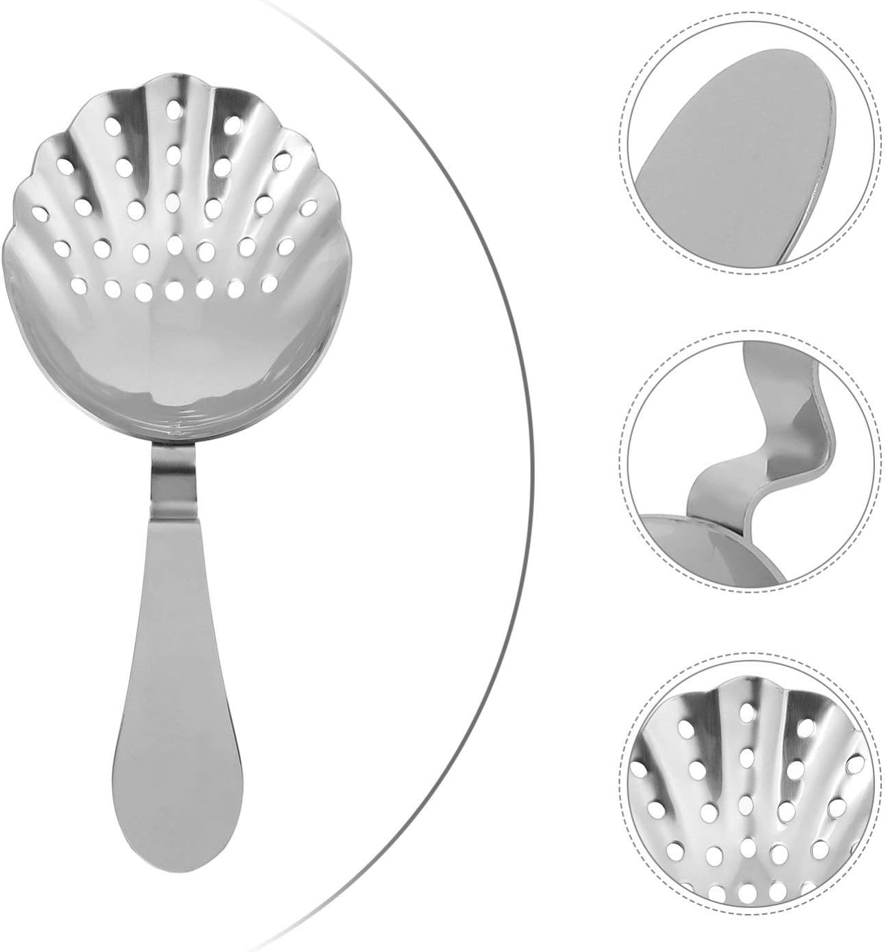 Hemoton Strainer Spoon Your Bartender Tool for Cleaner Cocktails
