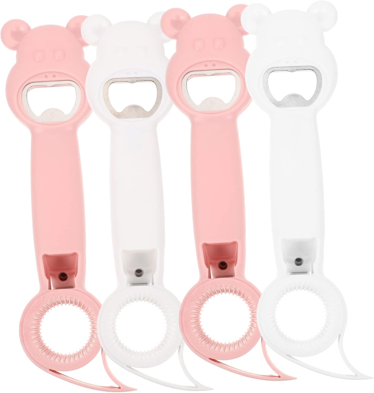 Elder-friendly 4-in-1 Bottle Can Opener