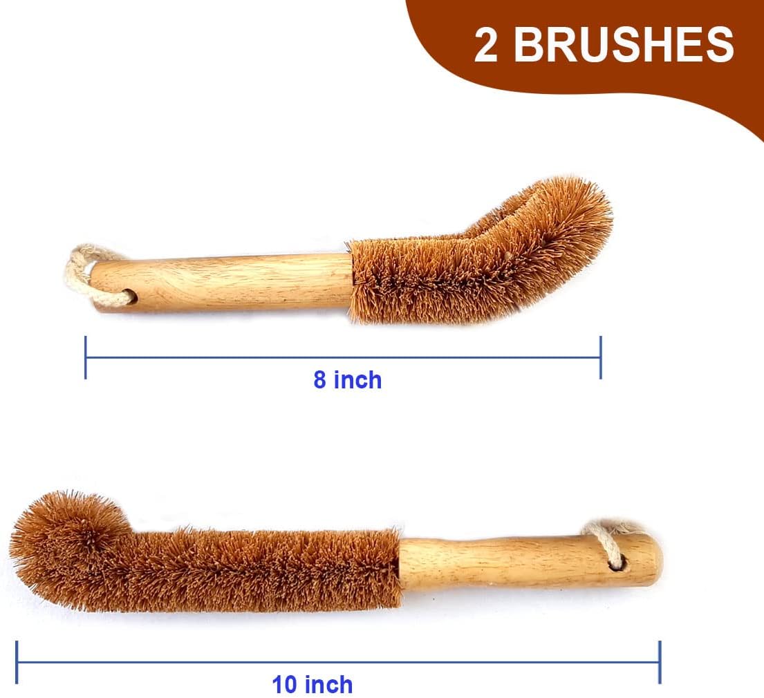 Perfect Natural Kitchen Brushes Set