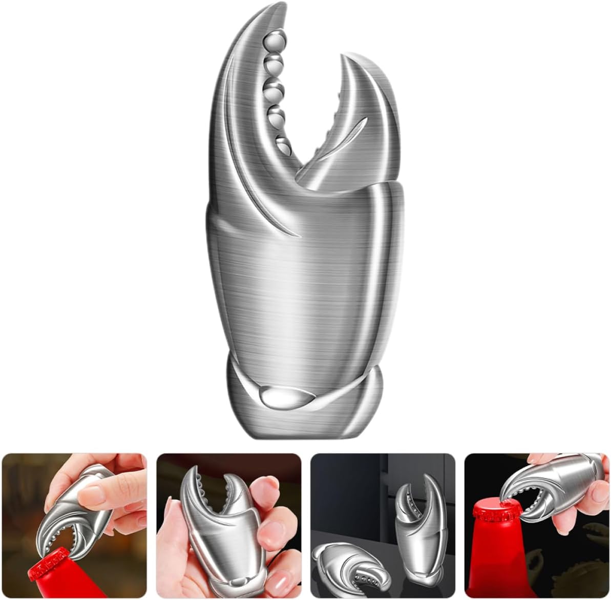 Stainless Steel Dual-Purpose Can and Bottle Opener