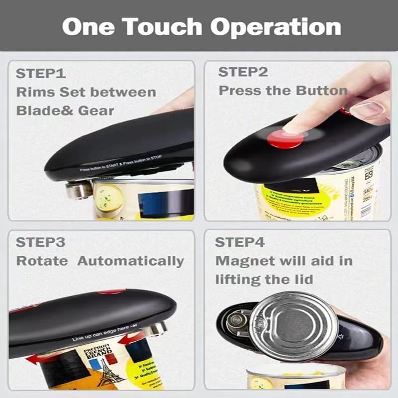 Electric Can Opener for Seniors Home Chefs