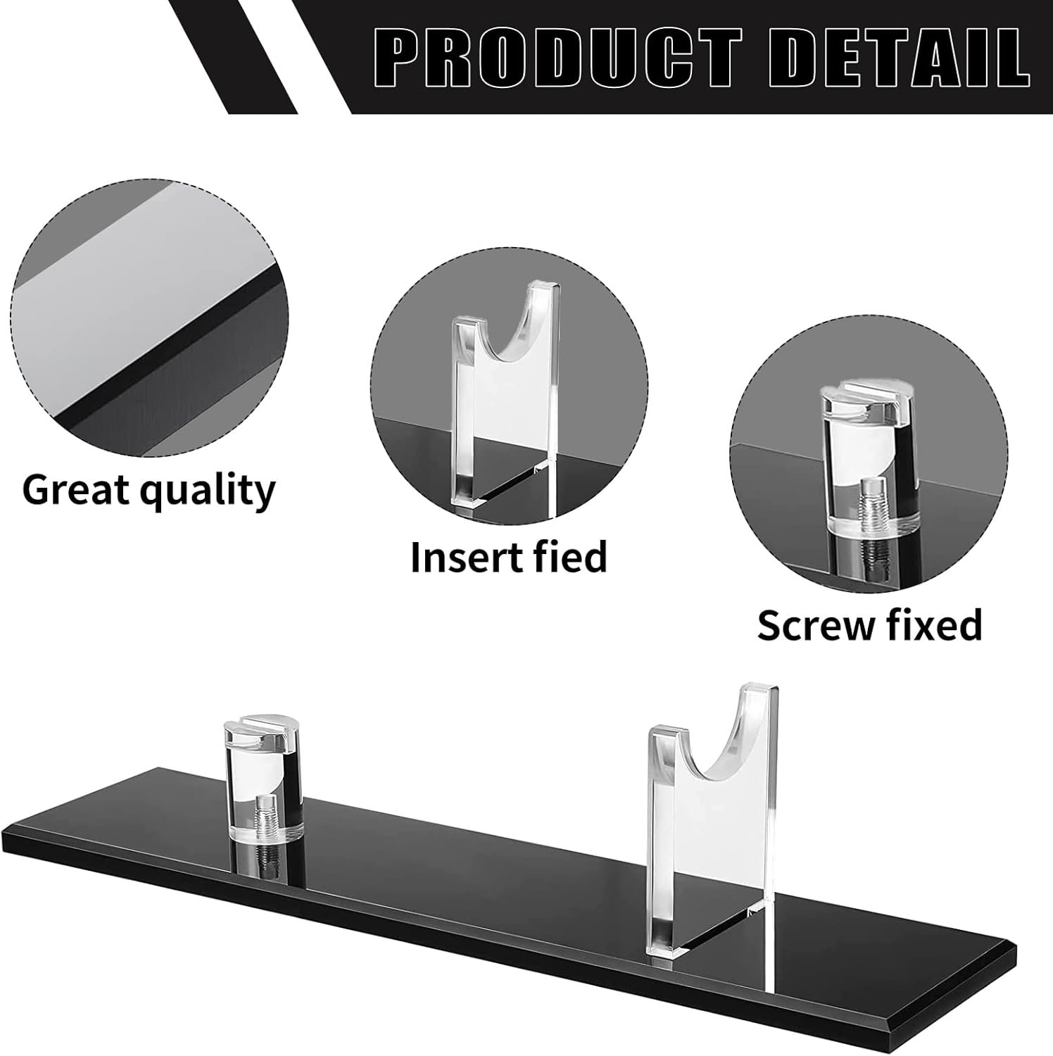 Acrylic Kitchen Display Stand