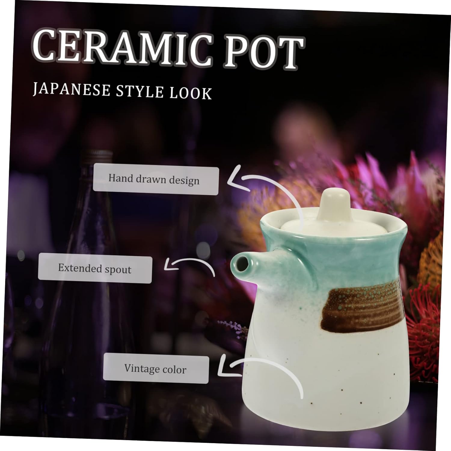 Stylish Japanese Sauce Kettle