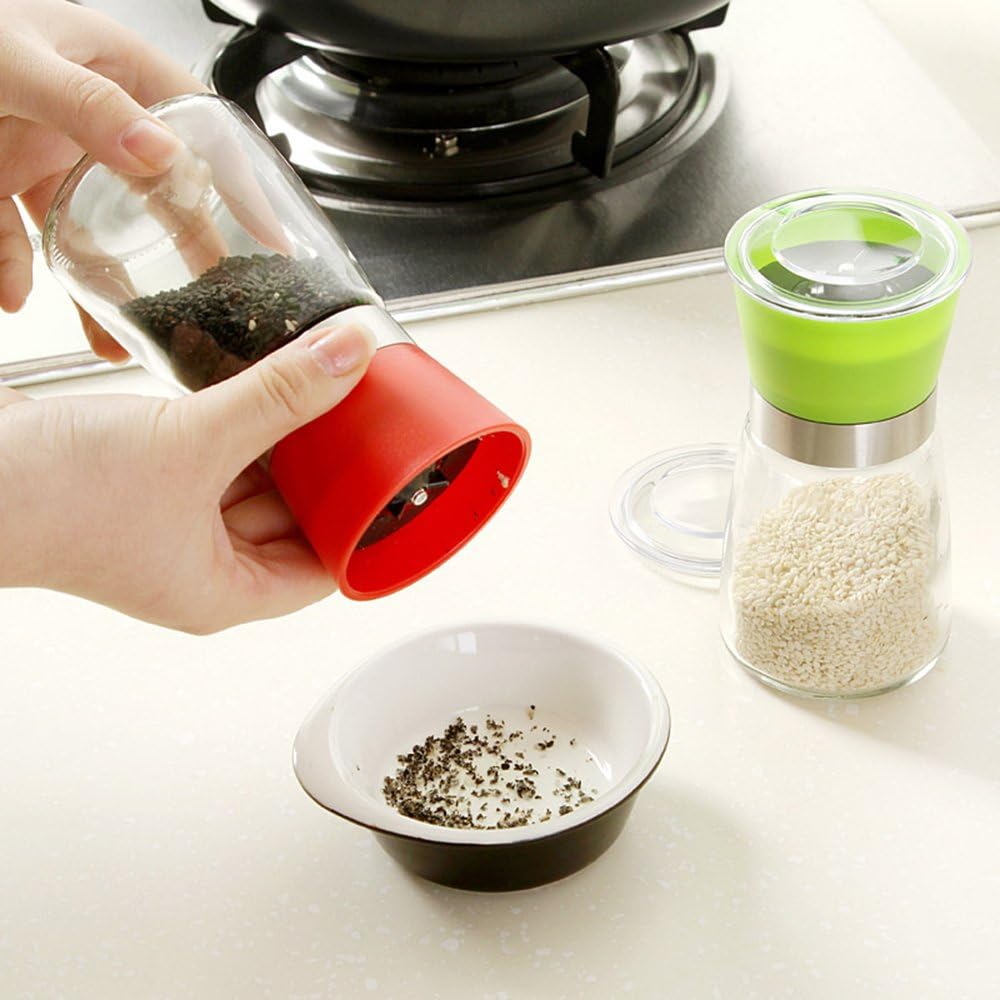 Adjustable Salt And Pepper Mill Set