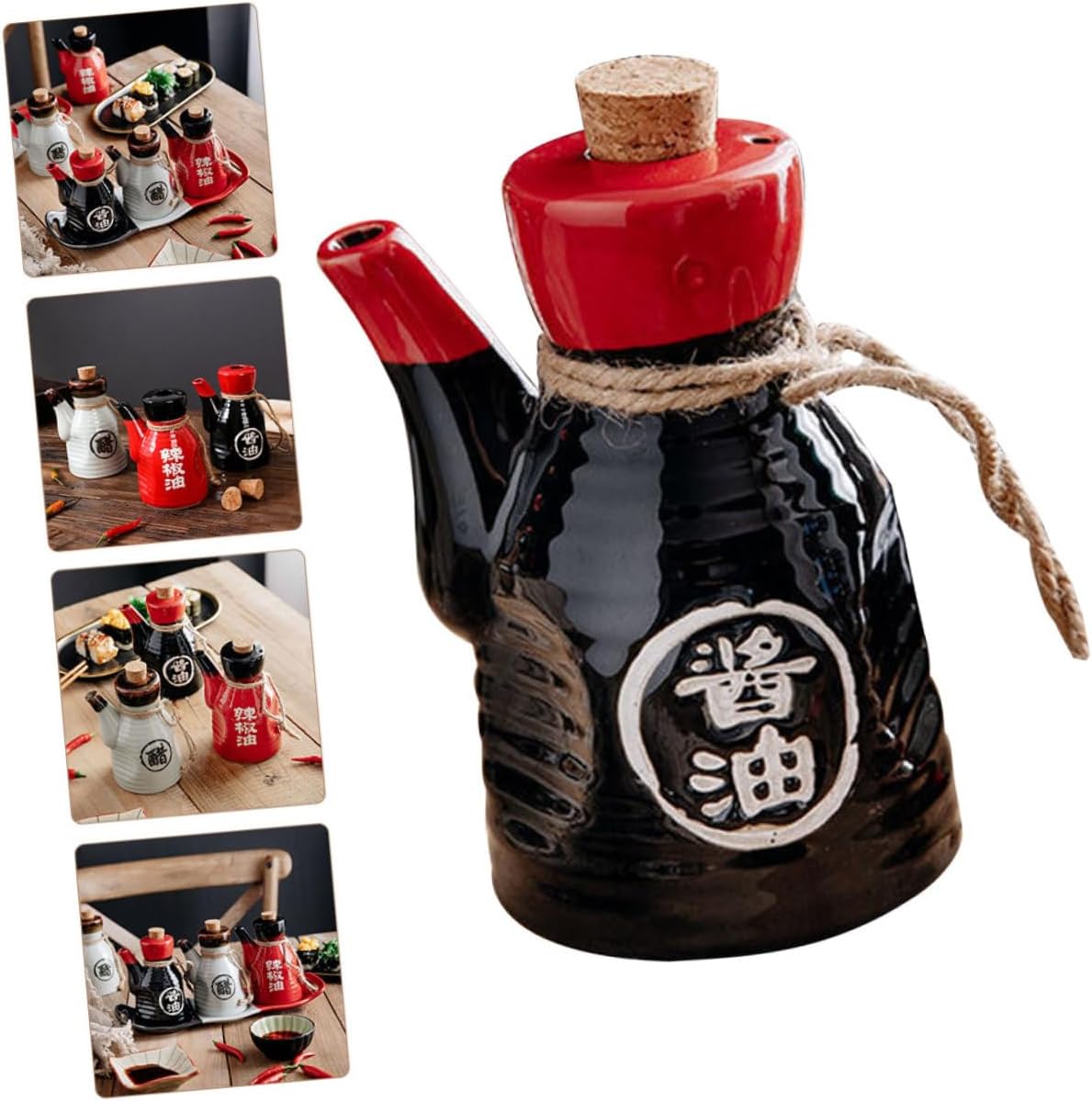 200ml Japanese-Style Ceramic Oil Dispenser