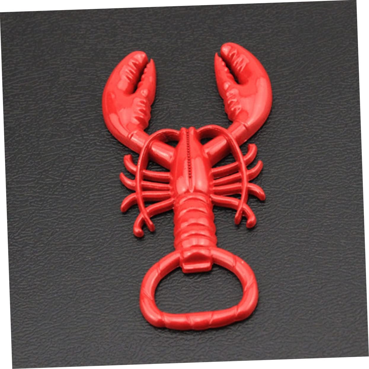 3-Piece Crawfish Bottle Opener Keychain