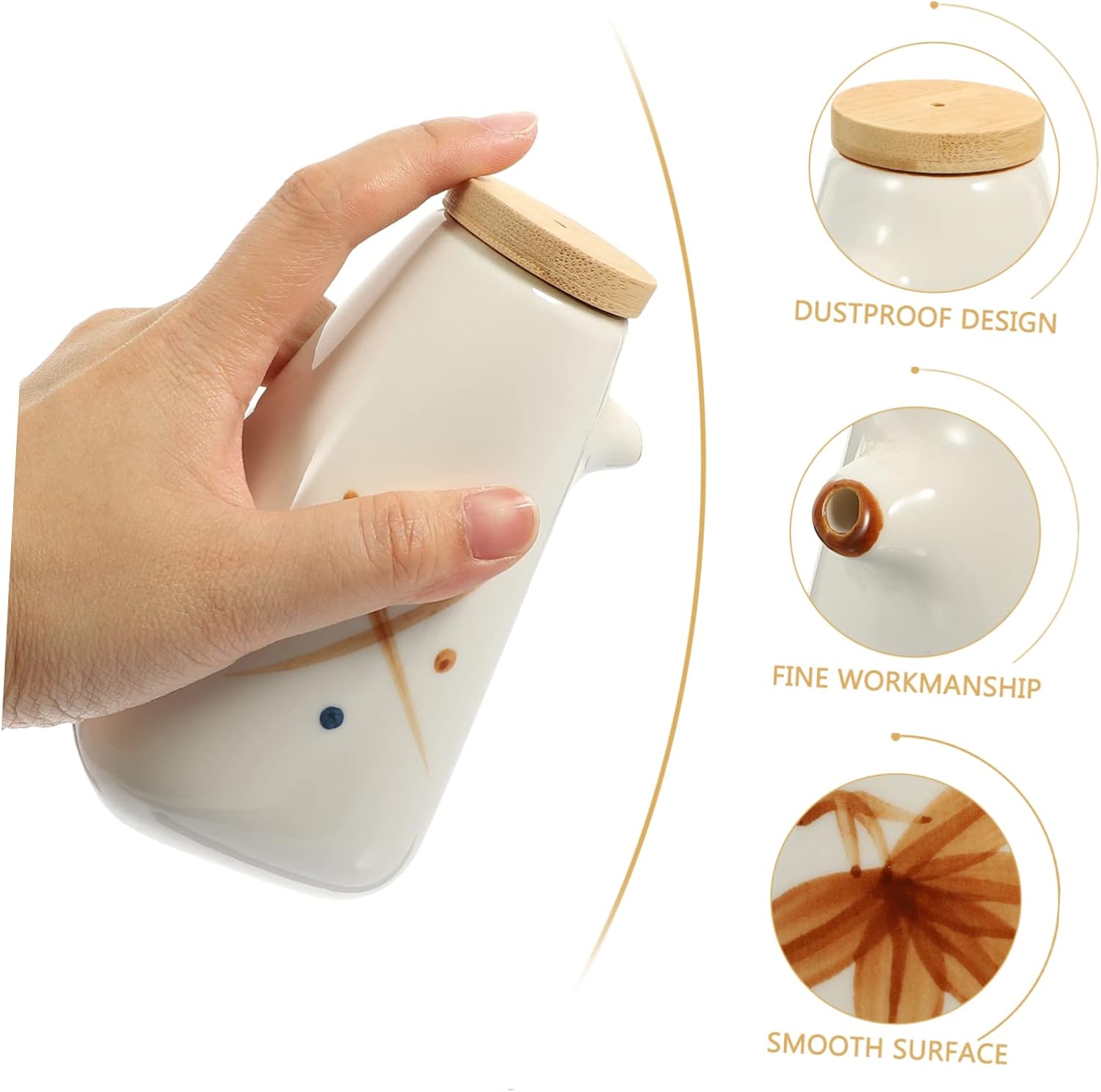 Alipis Ceramic Oil Dispenser for Soy Sauce