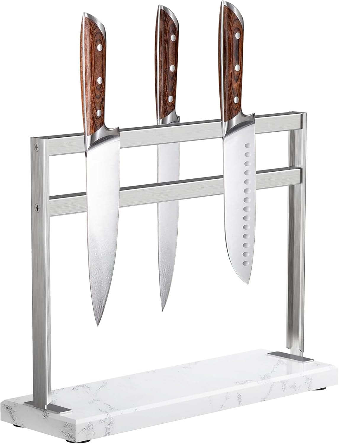 Magnetic Knife Holder with Marble Base