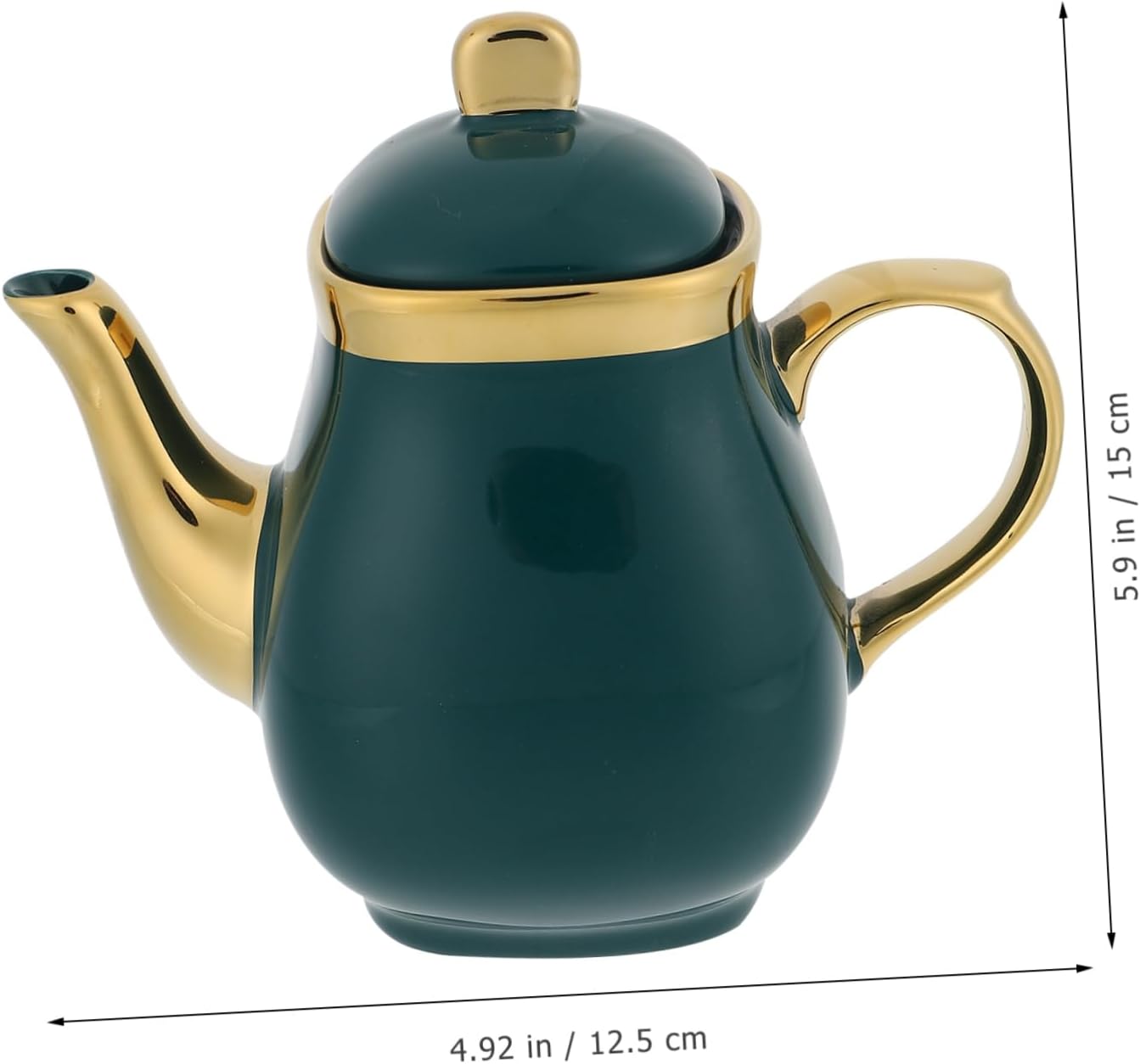 Garneck Unique Ceramic Oil Vinegar Condiment Bottles