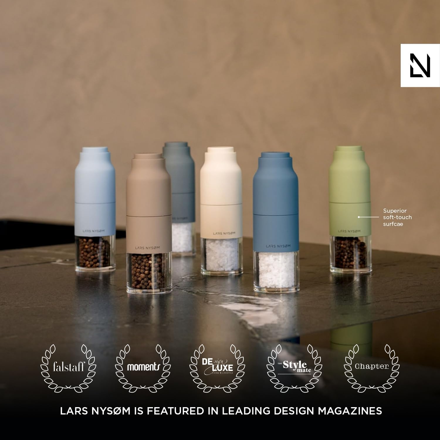 Lars NYSM Salt Pepper Mill Set