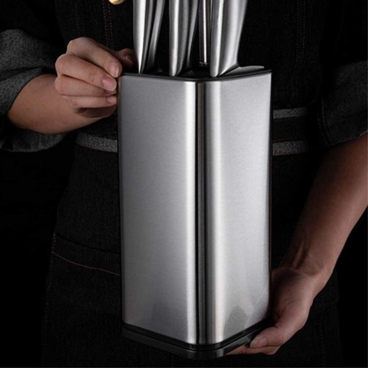 Premium Stainless Steel Knife Holder for Identified Knives