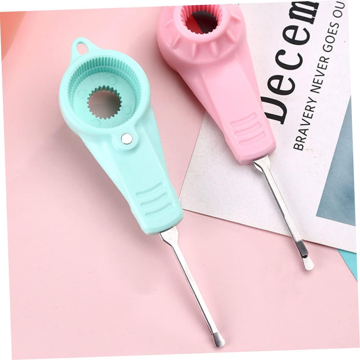 Stainless Steel Yogurt Roller Magnetic Bracket Bottle Opener for Home Kitchen