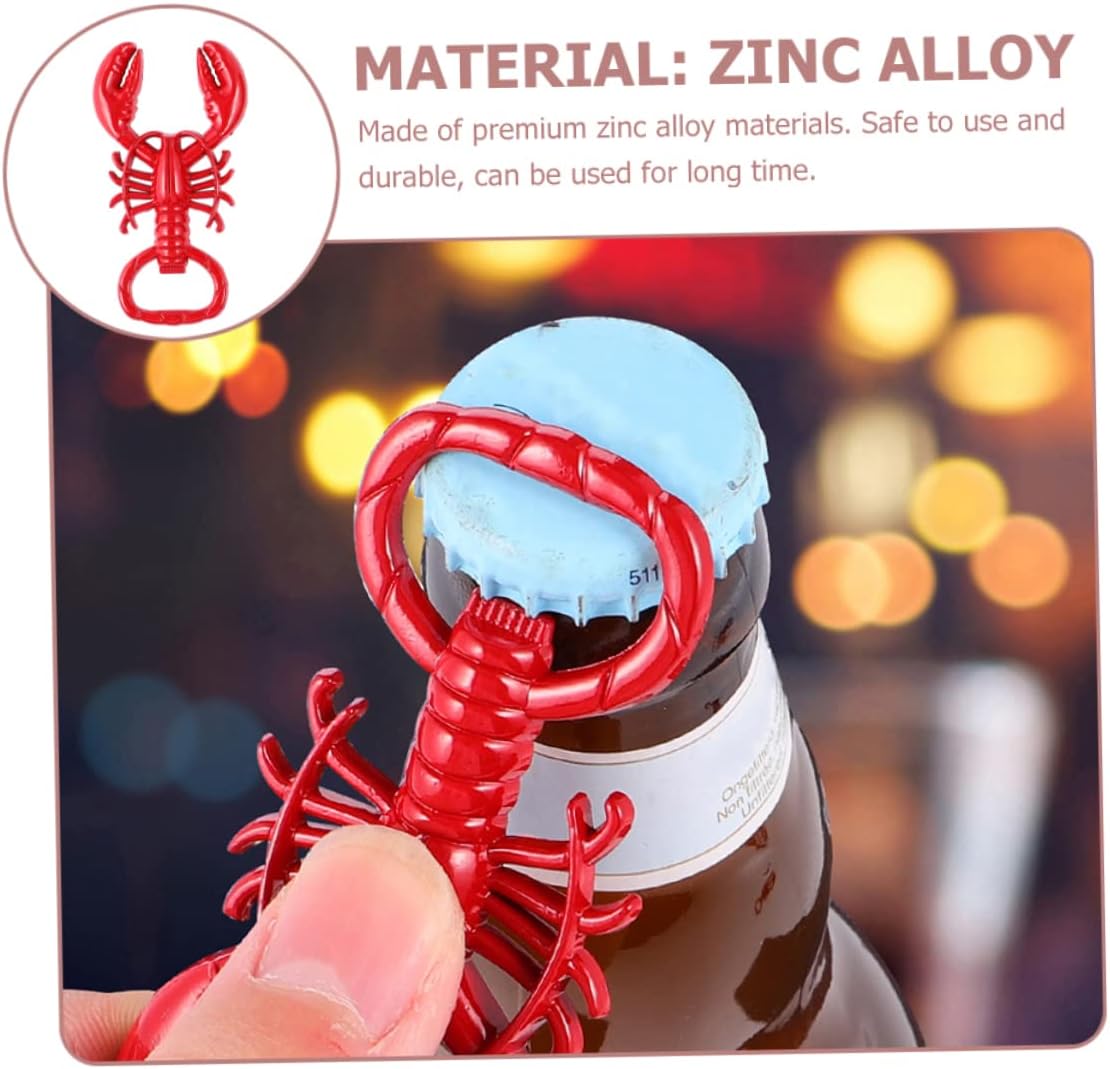 3pcs Funny Zinc Alloy Bottle Opener Keychain