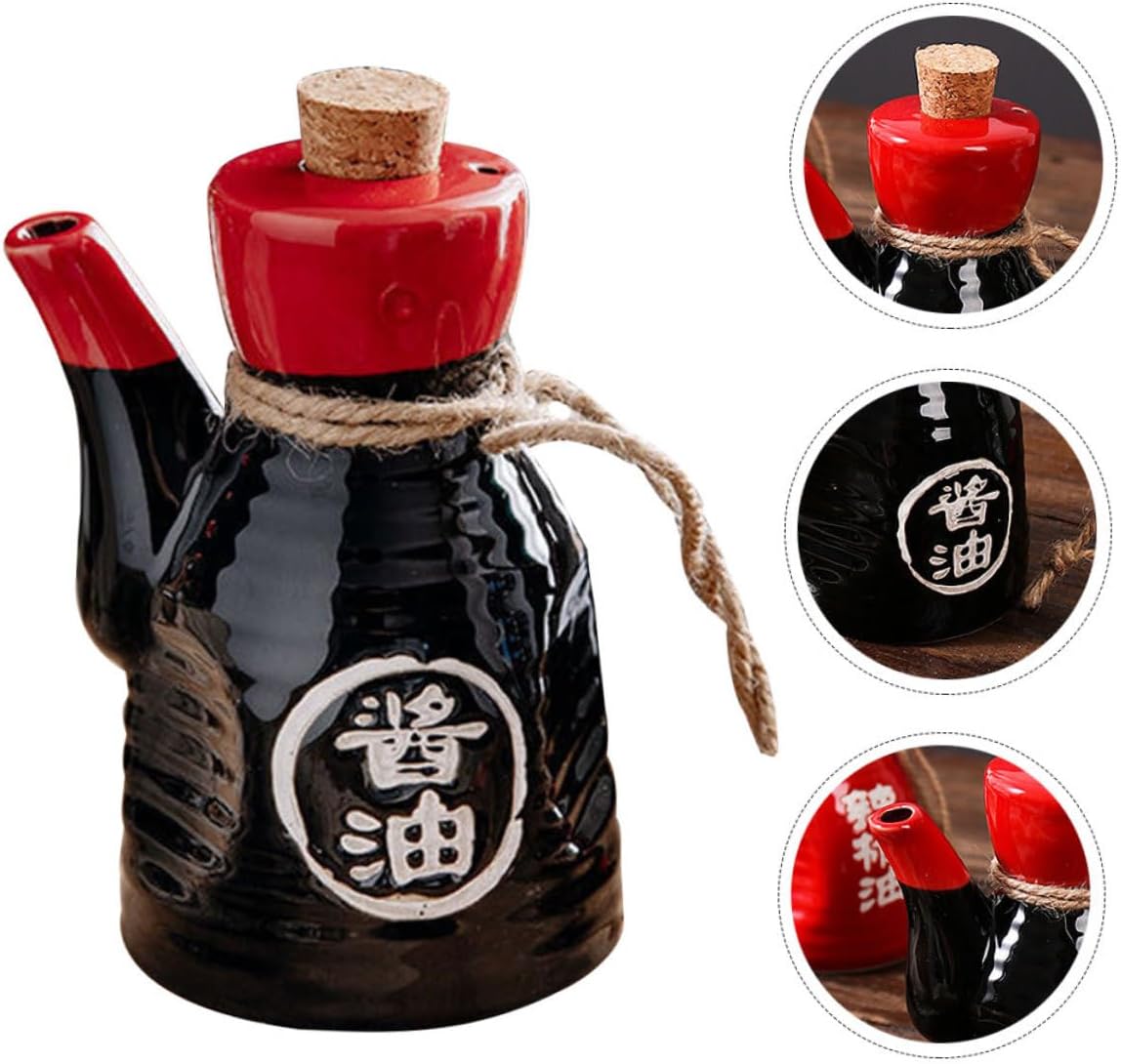 200ml Japanese-Style Ceramic Oil Dispenser